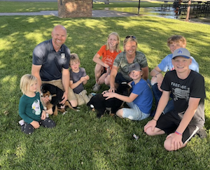 Erick Johnson and family — Washington